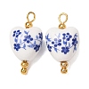 Handmade Porcelain Pendants PR-CBA8966-05G-1