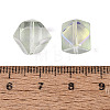 Electroplate Transparent Glass Beads EGLA-Q140-01-A06-3