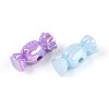 UV Plating Opaque Acrylic Beads OACR-T028-54-2