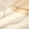 Simple Stainless Steel Round Cuff Choker Necklaces Fashion Jewelry for Women RC6869-6-1