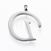 Tarnish Resistant 304 Stainless Steel Pendants STAS-F129-D-P-2