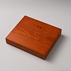 Pine Wood T-Bar Bracelet Display Tower Stands BDIS-WH0003-35-3