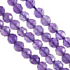 1 Strand Natural Amethyst Beads Strands G-OC0005-39-1