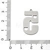 201 Stainless Steel Pendants SA-CBA3D3A-03P-3
