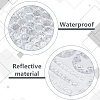 Waterproof PET Plastic Reflective Stickers DIY-WH0580-67A-3