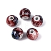 Vintage Handmade Porcelain Beads PORC-Q006-13A-13-1