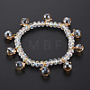 Faceted Glass Beads Stretch Bracelets BJEW-Q997-004-RS-3