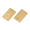 304 Stainless Steel Pendants SA-CBA1839-21G-G-2