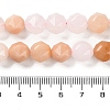 Natural Pink Aventurine Beads Strands G-NH0021-A14-02-5