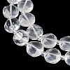 Natural Quartz Crystal Beads Strands G-C116-A51-01-4