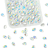 100Pcs Electroplate Glass Beads EGLA-YW0005-27F-1