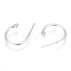 304 Stainless Steel Earring Hooks STAS-K211-01S-A-2