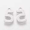 201 Stainless Steel Charms STAS-Q201-T408-5-2
