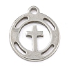 Non-Tarnish 304 Stainless Steel Charms STAS-Z076-01P-01-1