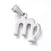 Non-Tarnish 304 Stainless Steel Pendants STAS-L210-06E-P-01-1