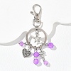 Alloy & Glass Keychains KEYC-YW00303-01-2