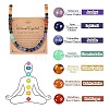 Chakra Natural Mixed Stone Heishi Beaded Necklaces MA5809-1-2