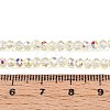 Transparent Glass Beads Strands EGLA-N016-3mm-05-4
