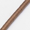 Electroplate Non-magnetic Synthetic Hematite Beads Strands G-J164B-3mm-01-3