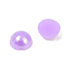 Electroplated Opaque Flat Back Resin Cabochons RESI-XCP0002-45C-2