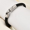 304 Stainless Steel Bracelets BJEW-D408-09P-1