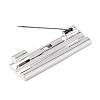 Plastic Adhesive Back Bar Pins with Iron Pins JEWB-B045-01E-2