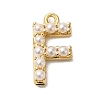 Plastic Imitation Pearl Pendants KK-P230-17G-F-1