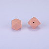 Hexagonal Silicone Focal Beads LS-SI-JX0020A-74-1