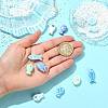 12Pcs 12 Styles Handmade Porcelain Beads PORC-FS0001-63-4