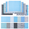 28Pcs 14 Styles Cotton Fabric DIY-TA0014-80B-2