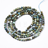 Natural Green Turquoise Beads Strands X1-G-N328-001A-2