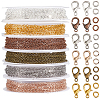 DIY Brass Cable Chains Necklaces/Bracelets Making Kits DIY-SP0003-14-1