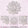 2Pcs Glass Hotfix Rhinestone DIY-GF0013-36B-6
