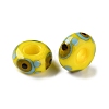 Handmade Lampwork European Beads LA-CBA0C61-01G-2