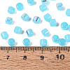 FGB Imitation Jade Colours Glass Seed Beads SEED-Q040-07A-C05-4