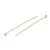 Brass Eye Pins KK-H502-02H-G-2