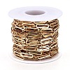 Brass Paperclip Chains CHC-S009-009G-2