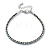 Polyester Cord Braided Bracelet Makings MAK-Z003-01P-11-1