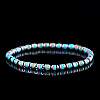 Natural & Dyed Imperial Jasper Beaded Stretch Bracelets for Men GC1206-3-1