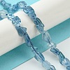 Natural Aquamarine Beads Strands G-Z034-D07-01-2