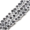 Handmade Millefiori Glass Bead Strands LAMP-J035-4mm-18-1