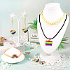 DIY Rainbow Color Pride Jewelry Making Finding Kit DIY-TA0004-73-16