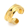 Real 18K Gold Plated Titanium Steel Cuff Earrings EJEW-D072-01E-G-2