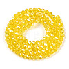 Electroplate Glass Beads Strands LS-EGLA-A034-T4mm-A35-2