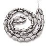Electroplate Glass Beads Strands EGLA-T025-03H-2