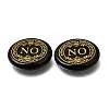 Engraved Natural Obsidian Decision Stones GG-CBA6D08-C01-2
