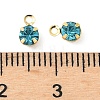 Brass Glass Charms X-KK-C097-08G-02-3
