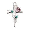 304 Stainless Steel Enamel Pendants SA-CBAA487-41P-1