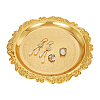 Round Iron Jewelry Plates DJEW-WH0007-93A-1