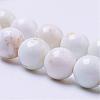 Natural Magnesite Bead Strands G-P286-10-6mm-3